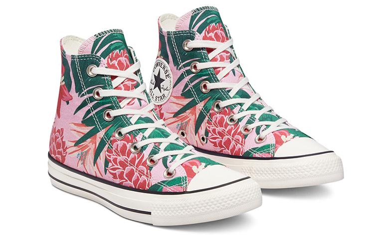 Chuck Taylor All Star Converse High 'Dschungelszene - Rosa Blumendruck' 171077C