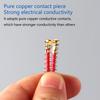 Pack of 10 Glass Fuse Holders ABS & Brass Fuse Tube Socket Universal Glass Fuse Holders Simple Operate for Inspection
