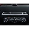 For Mazda CX5 CX-5 KF CX-8 CX8 2017 2018 ABS Matte Car Seat Heat Switch Button Panel Cover Trim Interior Mouldings Accessories