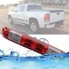 Dasbecan GM25890530 Red Rear Center High Mount Brake Light Compatible With GMC Sierra Chevy Silverado 2007-2013 Replace 923-247 Led Lamp Red Housing