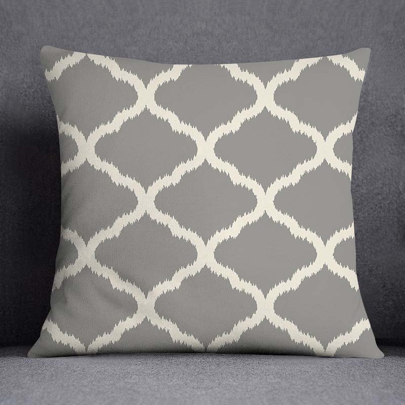 Geometric Color Pillowcase Home Decoration Pillowcase Square Pillowcase Home Office Decoration Cushion Cover