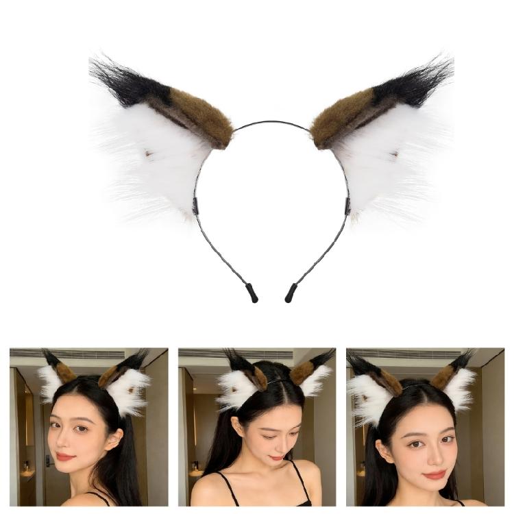 Lightweight Kitten Ears Hairband Cosplay Headbands Ideal for Coser Conventions and Themed Event