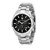 Attrazione Chronograph Edelstahl Schwarzes Zifferblatt Quarz R8853151010 Herrenuhr