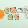 Adorable Animal Shape Brooch Set (Kitten, Frog, Owl) – Creative Metal Badges