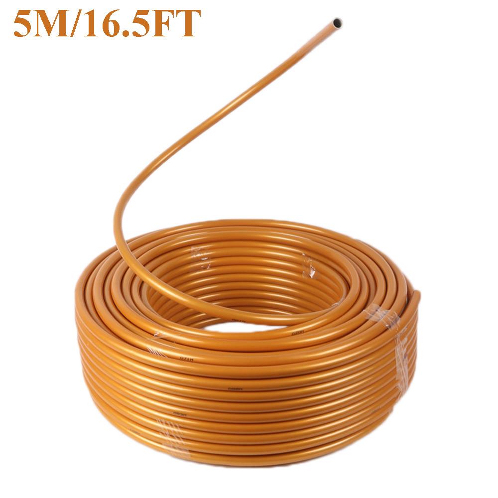 

5M Styling Tube PVC Aluminum Plastic Molding Pipe For Baby Shower Birthday Christmas Wedding DIY Fake Flower Stem Molding Pipe золотой