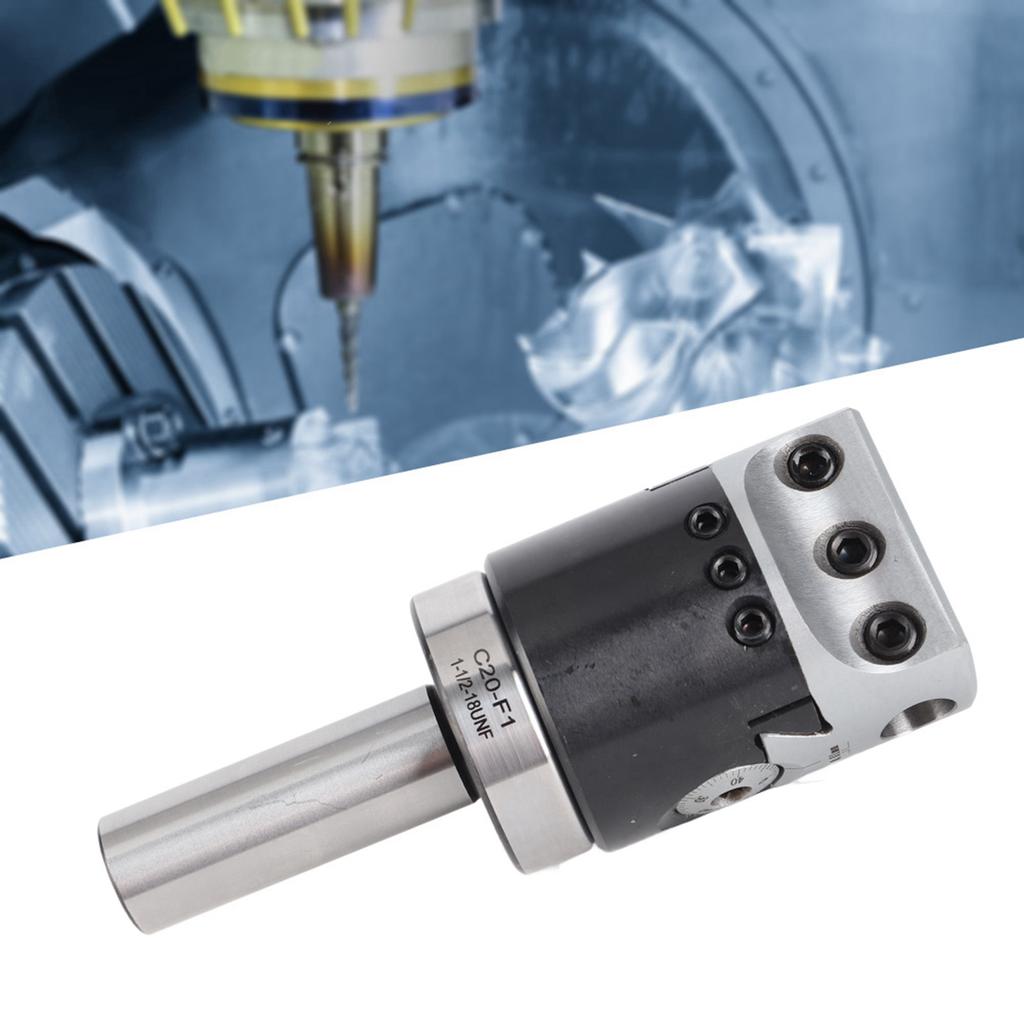 Boring Cutter Set Carbon Steel CNC Milling Tool Kits with Storage Box C20 F1 12 9PCS