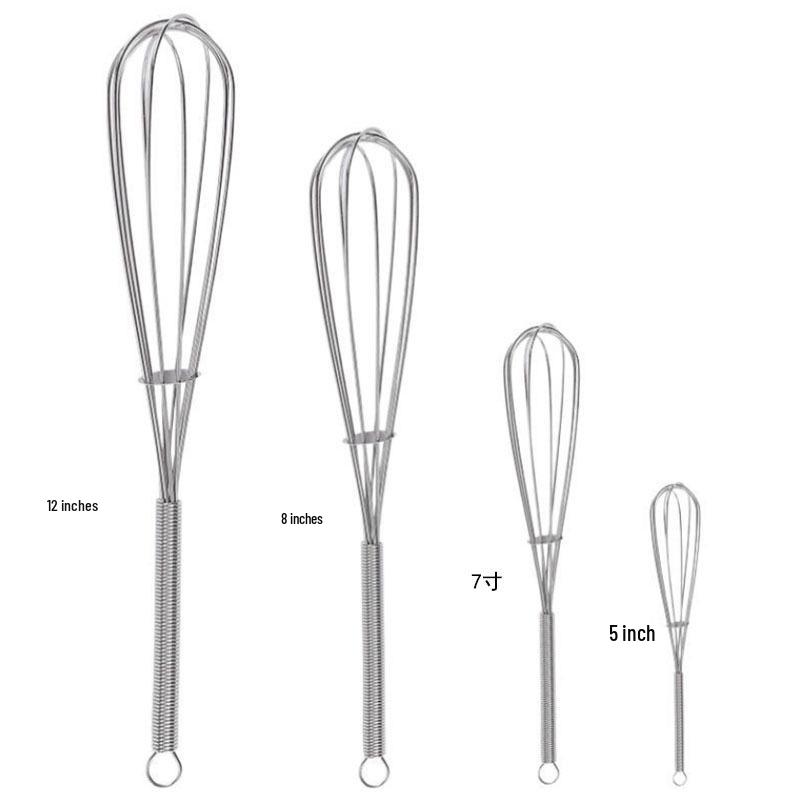 Handlicher Edelstahl-Schneebesen für vielseitiges Küchenbacken