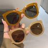 Oversized Butterfly Cat Eye Sunglasses New Trendy Fashion Female Colorful Popular Brand Designer Eyewear Women Shades