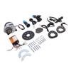 36V 350W 16T Brushed Gear Motor Kit CW CCW Reduction Motor Modification Kit for Electric Scooters Cycles