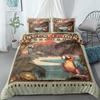 Ginger Island Duvet Cover Set Without Sheet King Queen Double Full Twin Single Size Bed Linen Set