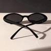 Vintage Oval Sunglasses Men Luxury Brand Designer Small Oval Male Female Sun Glasses Retro Fashionable Women Eyewear