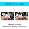 ADR. Cute Pig Car Air Fresheners Vent Clip, Spinning Fan Aroma Diffuser, Gift For Women (Pig)
