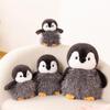 Winter Cute Hooded Penguin Plush Scarf Toy for Girls - Perfect Birthday Gift