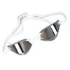 Adult Swimming Goggles No Leaking UV Protection Swim Racing Glasses High Definition Lenses White Sliver