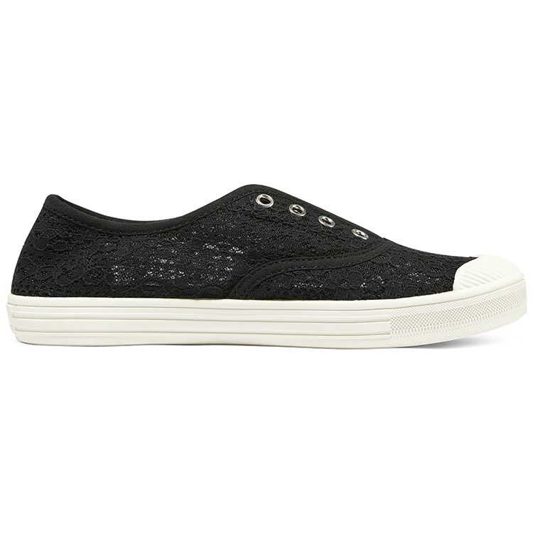Skechers Bobs B Cool Sports Casual Low-Top Canvas Shoes Women sneakers Black 113821-BLK