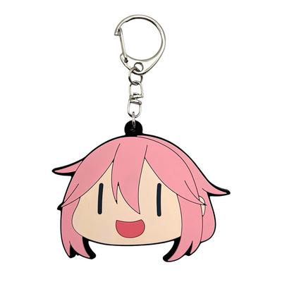 "Laid-Back Camp SEASON 3" Nadeshiko Icon Rubber Keychain