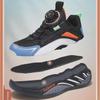 Autumn 2025 Kids' Sports Shoes: Rotating Buckle, Non-Slip, Wear-Resistant Running Shoes for Boys and Girls