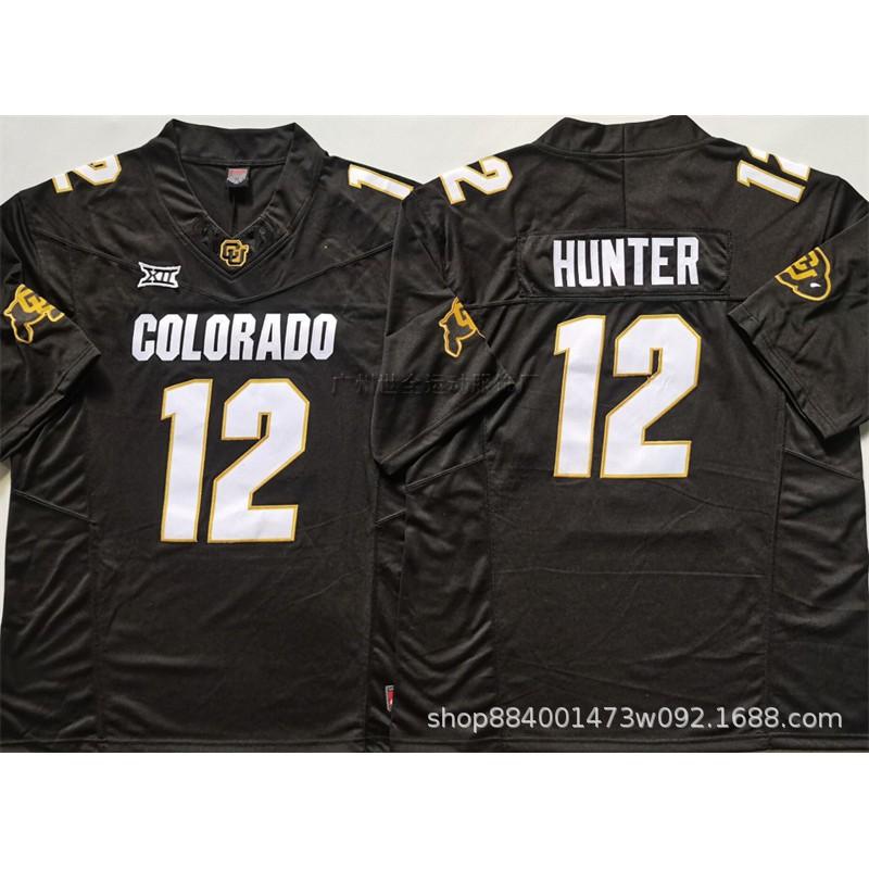 Mens College Football Jersey Team Cotton Blend Rugby Training Shirt Buckeyes Longhorns Volunteers Buffaloes