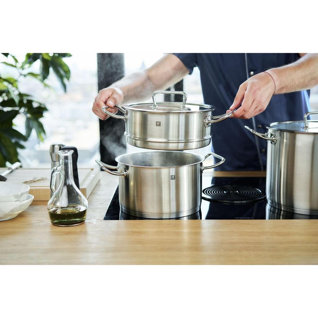 ZWILLING Steamer Insert Stainless Steel Steamer Basket Japanese "Pro 24cm" [Official Retailer] 65120-824