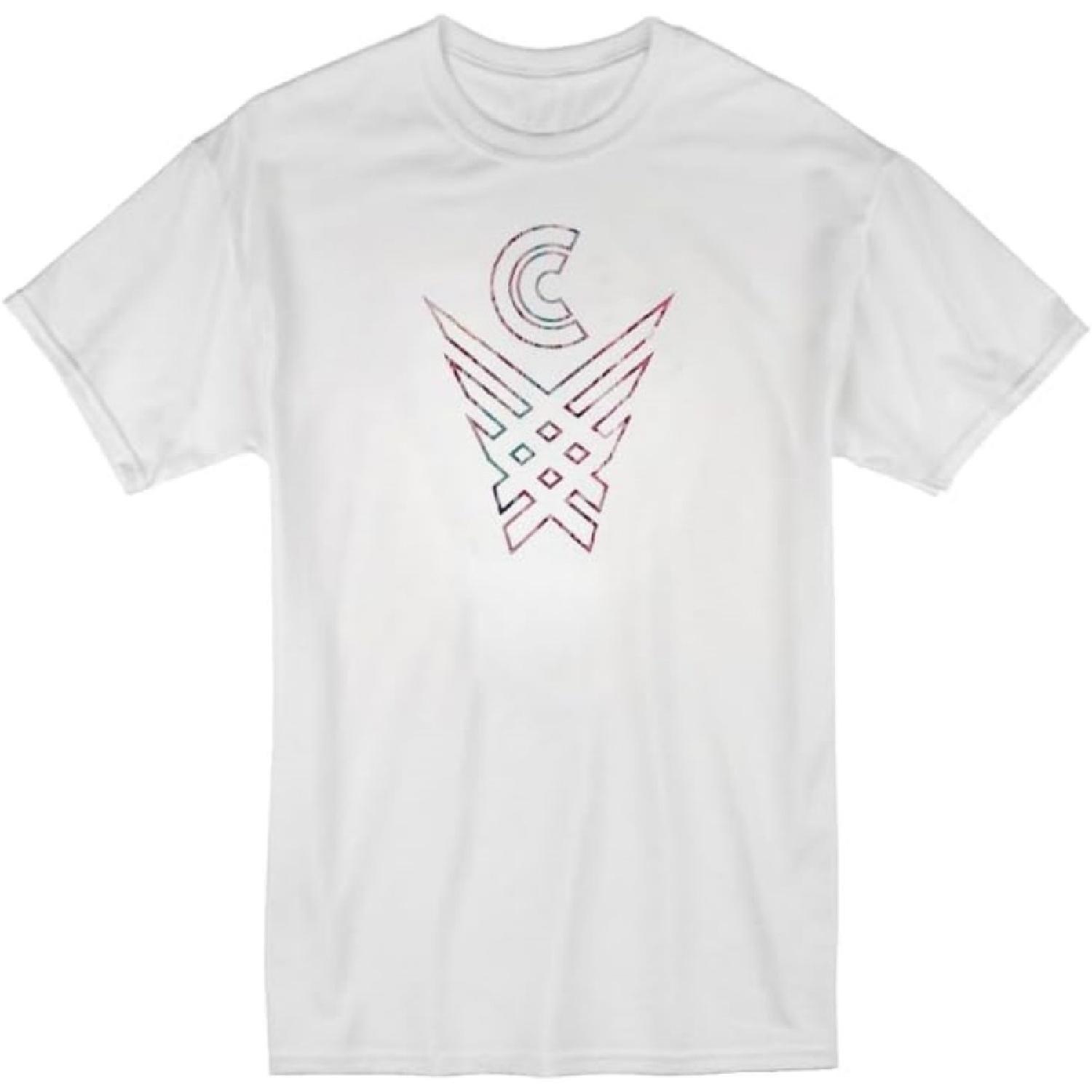 CROSSOVER CULTURE Mens G.O.A.T T-Shirt - Cotton_Poly Black T Shirts for Men with Multicolor Graphics S