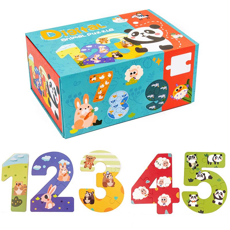 

Little Monkey Digital Letter Puzzle Toy for Kids - Perfect Birthday Gift