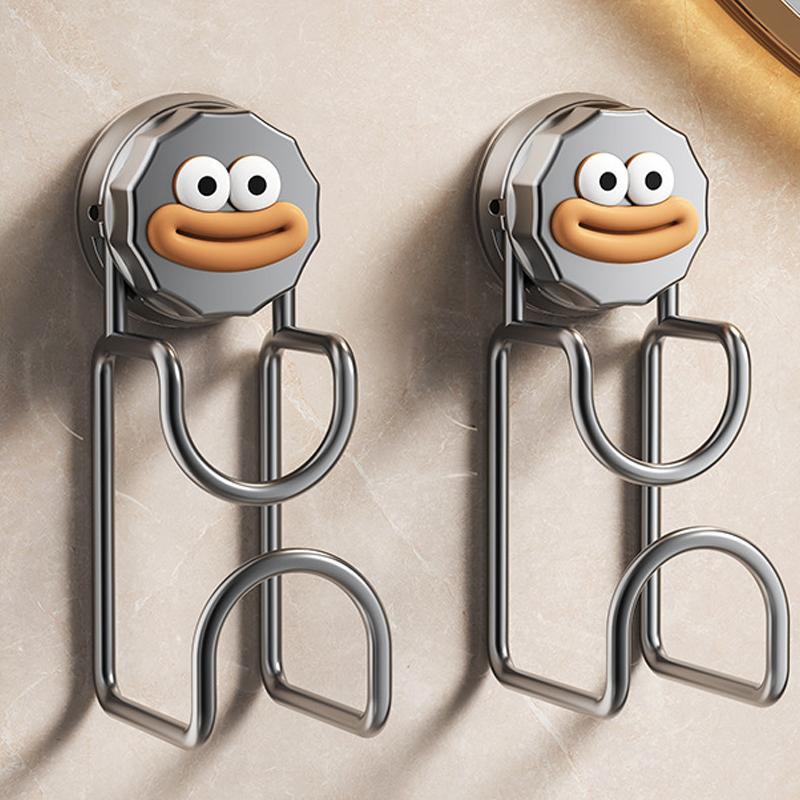 1/2pcs Suction Cups Wash Basin Holder Hook Vacuum Washbasin Storage Rack Kitchen Bathroom Wall Basin Storage Shelf Accessories