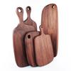 Black Walnut Wood Cutting Board Kitchen Chopping Pizza Disks Real Wood Without Glue Stock Cutting Board Kitchen Board