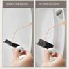 Portable Electroplated Toilet Lid Lifter Adhesive Type Toilet Ring Uncover Handle No Dirty Hands Toilet Lid Lifter Wall Hook