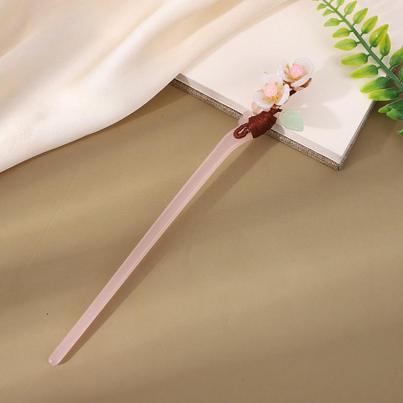 Antique-Style Tassel Hairpins: Chinese Jade-Inspired Hanfu Accessories for Women
