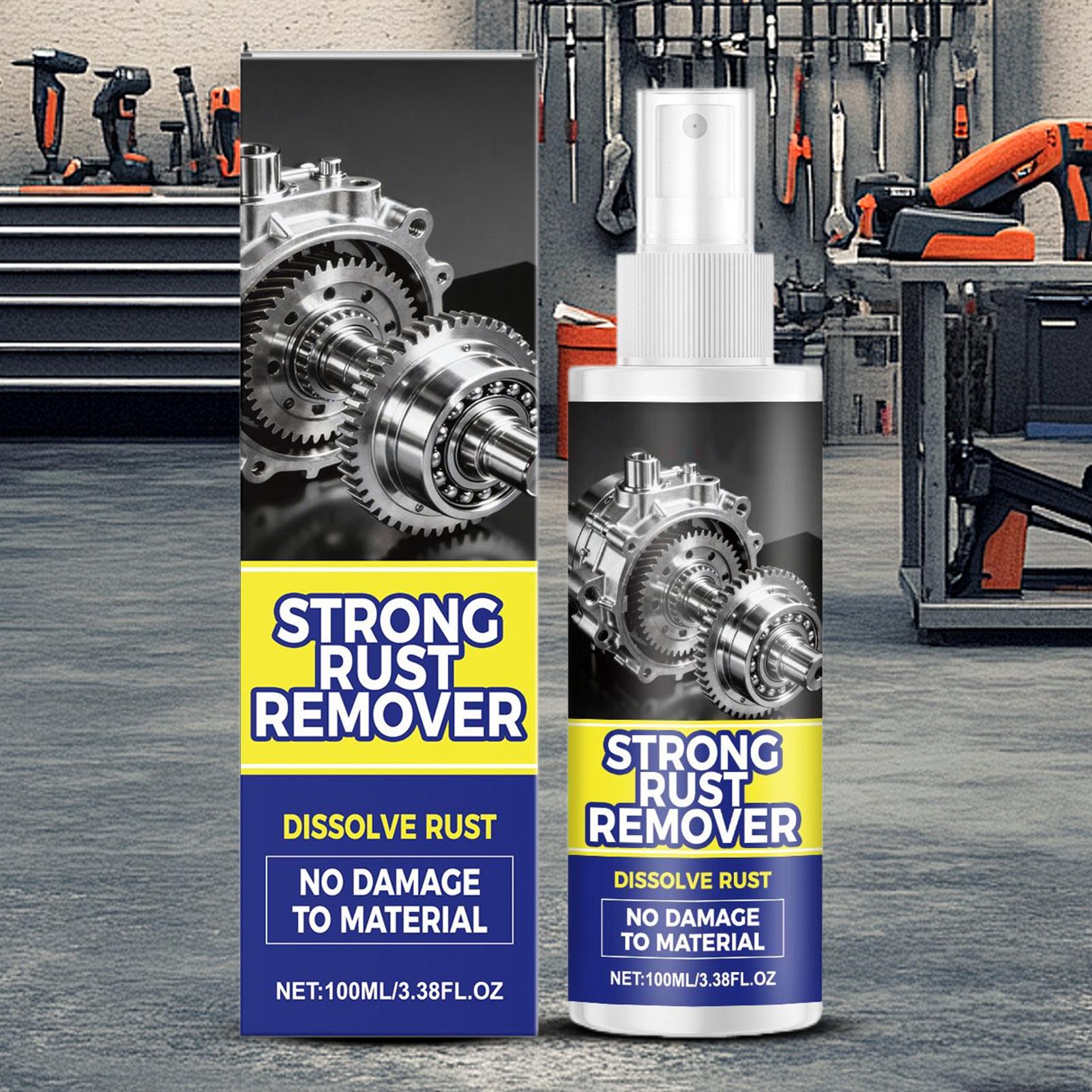 

100ml Vehicle Iron Powder Converter Car Rust Remover Metal Rust Remover Rust Stain Cleaner Spray Vehicle Iron Powder Converter 01