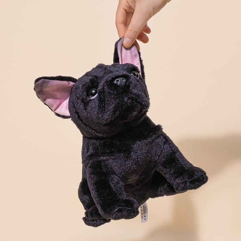 Simulatie Puppy Hond Pluche Speelgoed Gevuld Chihuahua Bulldog Collie Dier Pop Pluche Knuffel Metgezel Cadeau 20cm