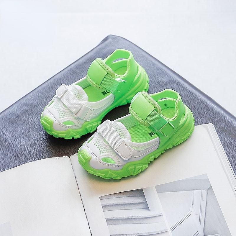Kinder Sport Sandalen Sommer Jungen Sandalen Koreanische Mädchen Weichen Boden Casual Strand Schuhe
