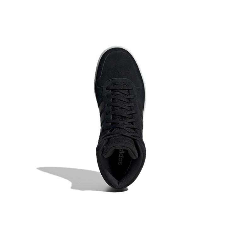 (WMNS) adidas Hoops 2.0 Mid 'Black White' Women's EE7893