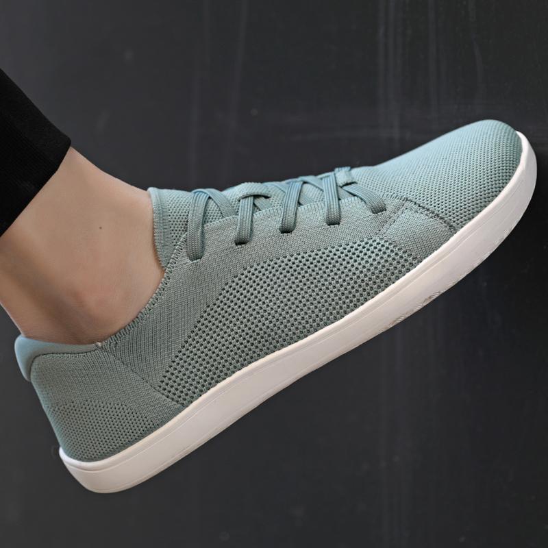 Wide Toe Casual Sports Shoes Minimalist Barefoot Walking Shoes Gym Training Sneakers Light Elastic Flats