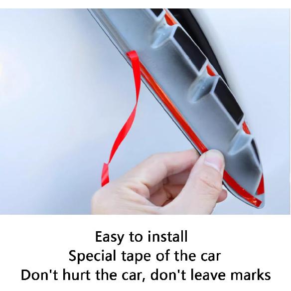 Car Accessories Fit for Toyota VENZA 2021 2022 2023 2024 Front Fog Light Bezel Frame Cover Trim (Glossy Black) 2PCS ABS