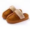 New Cotton Slippers Autumn and Winter Warm Shoes Indoor Home Couple Non-slip Plush Cotton Shoes