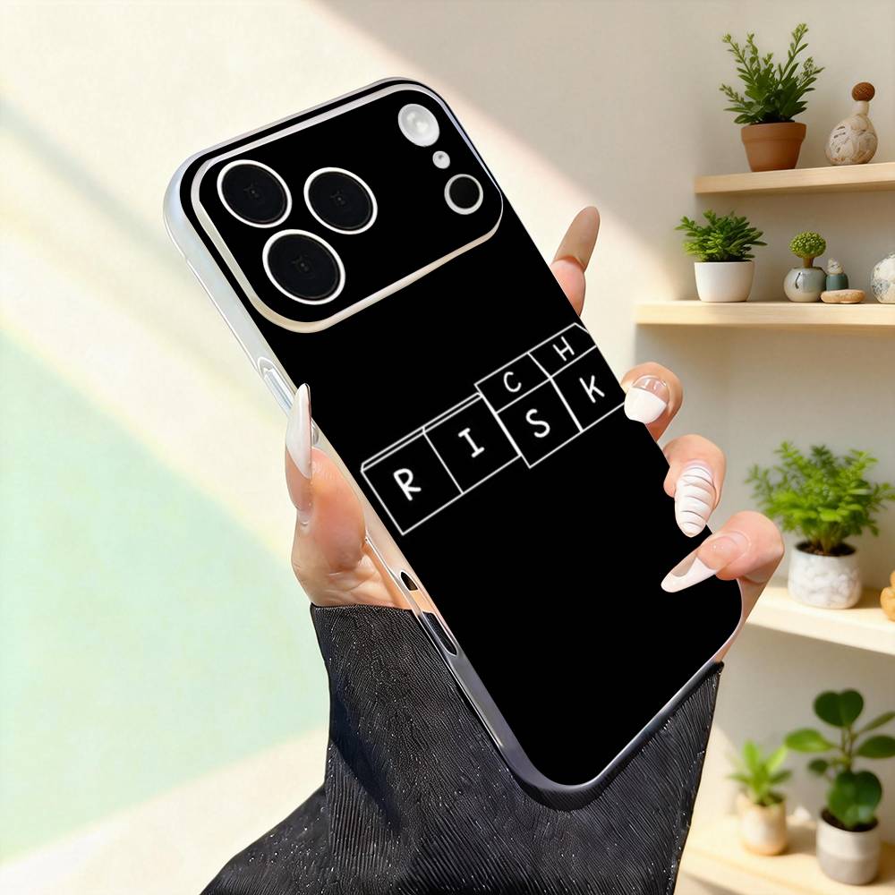 

Day Trader Trading RISK Phone Case For iPhone 17,16,15,14,13,12,11,Pro,Max,Plus,Mini,SE4,E Magnetic For Magsafe Wireless iPhone12