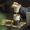 Edenus Hand-held World Ceramic Tea Mug with Infuser