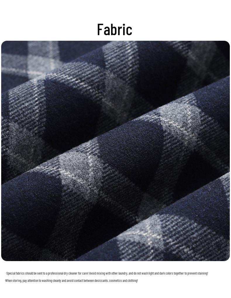 Plaid Pleated A-Line Skirt, Winter 2025 High-Waisted Slimming Style