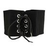 Fashionable Wide Body Shaping Belt Waist Seal Women's Decorative Shirt European and American Black Ultra-wide Zipper Belt for Women
