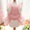 Pet Princess Gown for Cats and Small Dog Easy To Wear Butterfly Designs Cats Dress for Pet Birthdays and Photoshoots