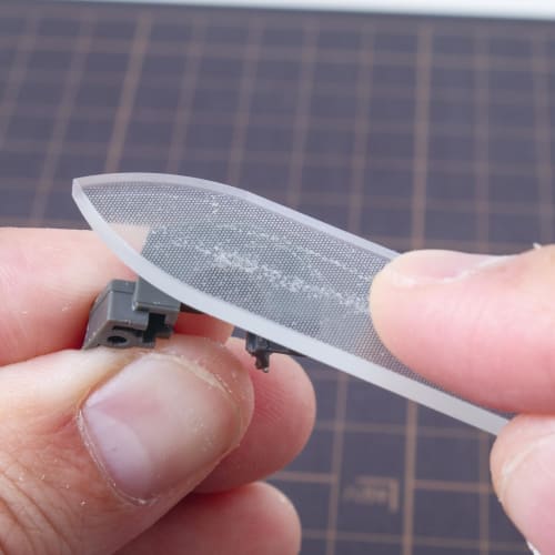 Mineshima GF-2 Wide Glass File for Plastic Models, Hobby Tool