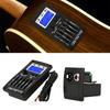 Digital Guitar Equalizer Tuner with LCD Acoustic Guitar Musical Instrument Accessory for Live and Home Studios 5-Band Screen, High-Precision Pickup,