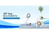 Portable 360° Clip-On Mini USB Fan for Outdoors and Umbrellas