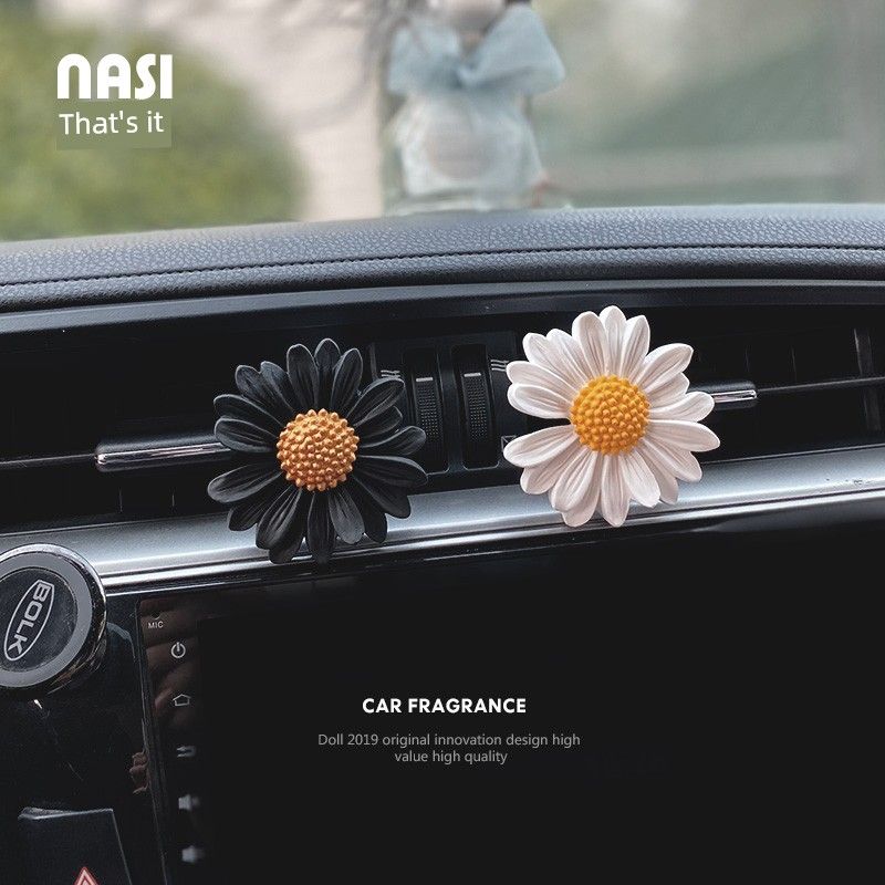 G-Dragon Daisy Car Perfume Aromatherapy Car Air Vent Decoration Diffuser Stone Ins Car Accessories Tesla