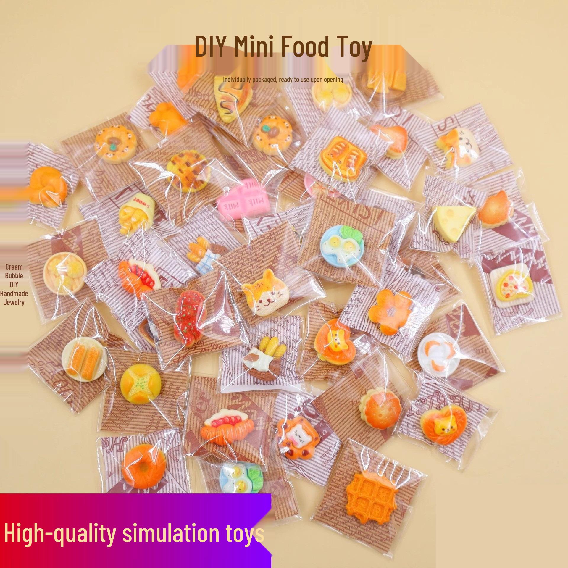 

Новичок Мини Торт Десерт Сделай Сам Игрушка - Получи 10 Креативных Детских Моделей Еды