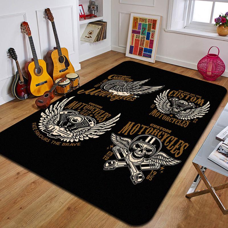 T-thrush Printed Carpet Fashion Yoga Mat Non-Slip Carpet Bedroom Decoration Outdoor Carpet Bedroom Birthday Gift