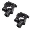 Motorcycle Handlebar Mirror Easy No Drilling Bike Mirror Adapter Set of 2 Mount, Installation, Required, Motorcycle/Bicycle/Dirt Bracket, 21-24mm,