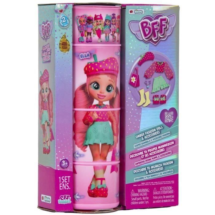 Poupée Mannequin BFF Cry Babies IMC TOYS - Série 2 - Ella - 20cm