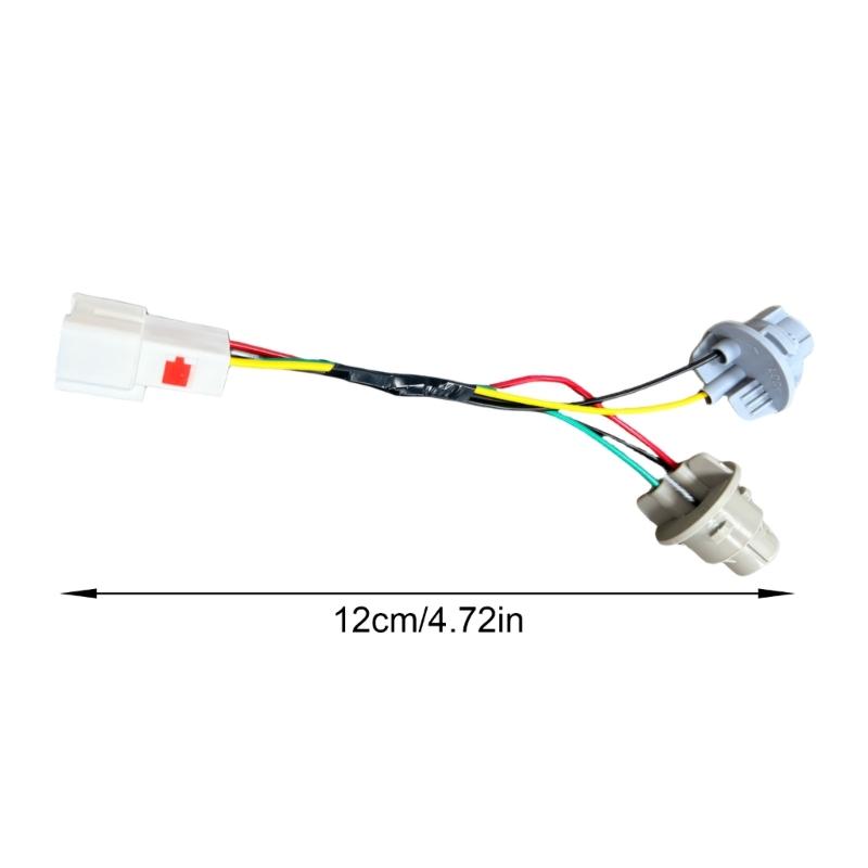 Car Tail Light Plug And Wiring Kit Replace Part Number 92451-4C500 Built To Withstand Harsh Driving Conditions
